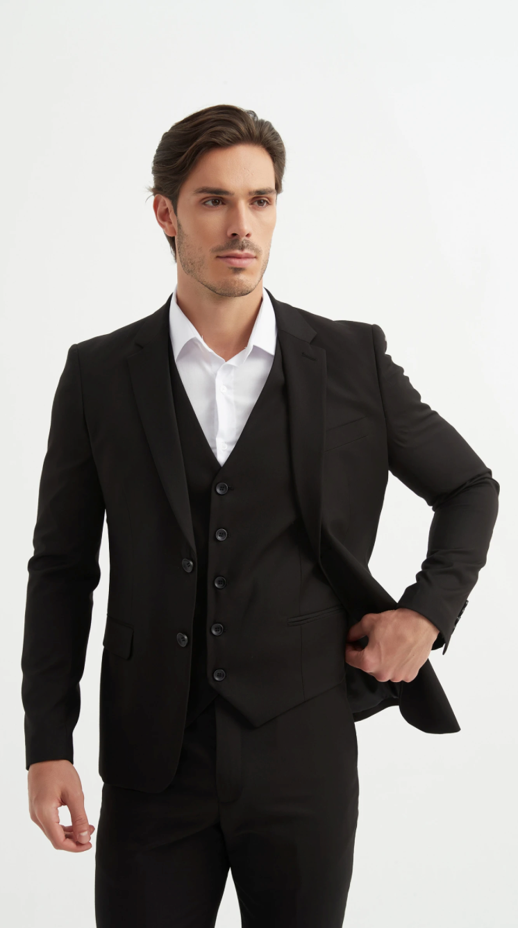 Costume 3 pièces Noir