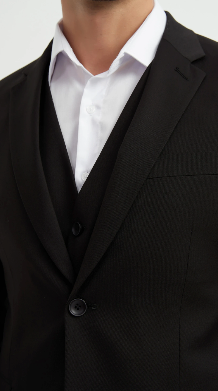 Costume 3 pièces Noir