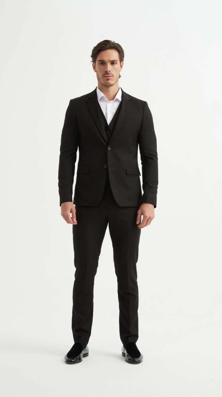 Costume 3 pièces Noir